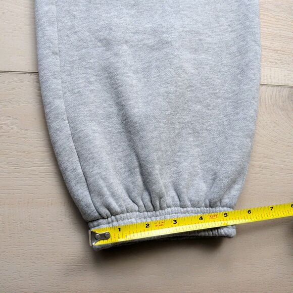 Aritzia Joggers Womens Medium Sweatfleece Cozy Fleece Mega Fit Gray Cargo - Picture 11 of 12